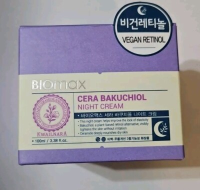BIOMAX - Cera Bakuchiol Night Cream - 100 ml / 3.38 fl oz