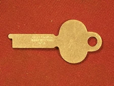 Vintage Eagle Flat Steel Trunk Padlock Key Chest Antique Lock Box Desk Cabinet 