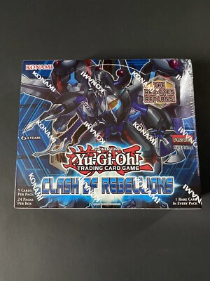 yugioh clash of rebellions booster box Yu-Gi-Oh! Clash of Rebellions Sealed Booster Box 1st Edition