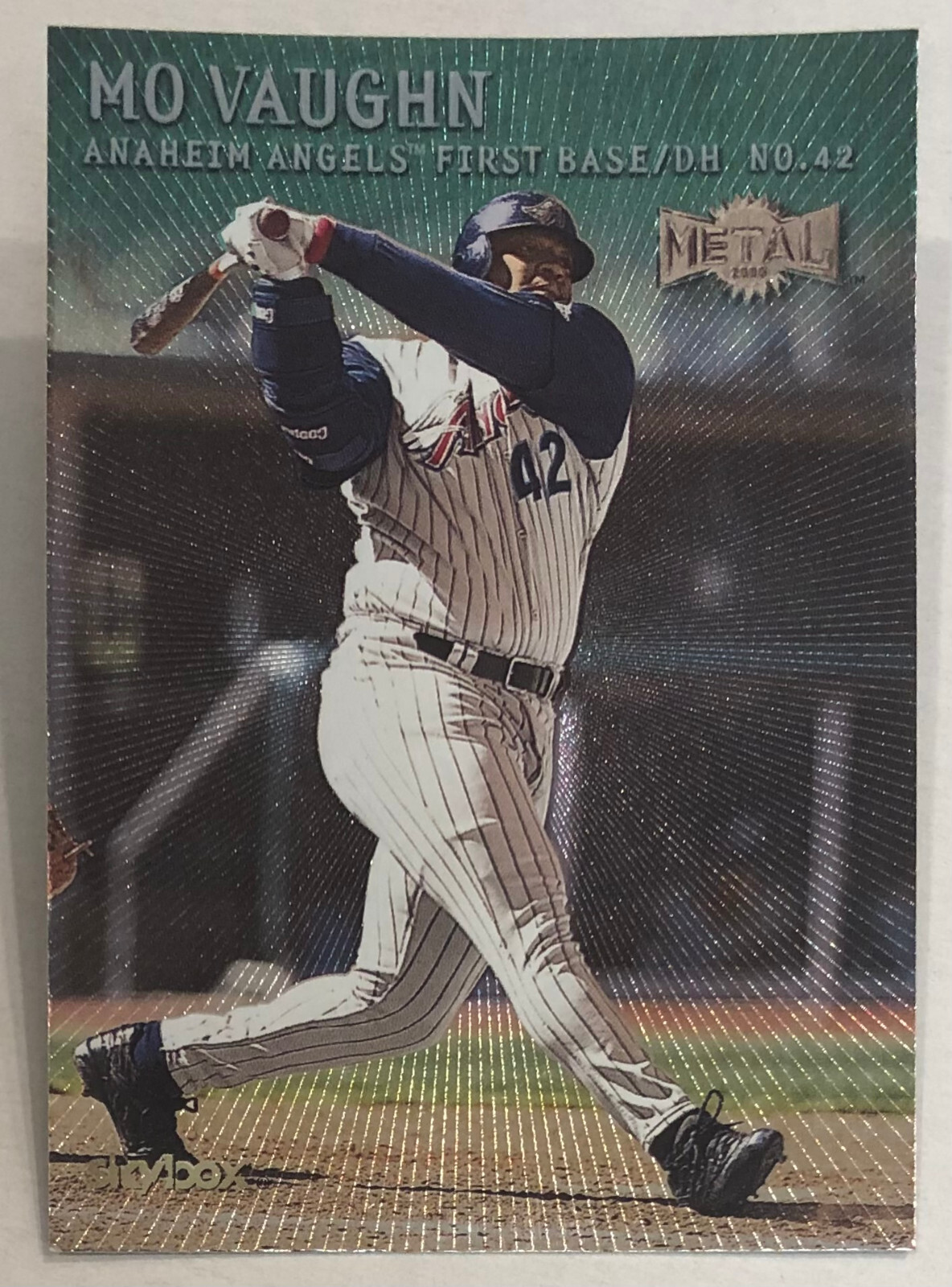 2000 Metal Emerald - Mo Vaughn - #17 - Anaheim Angels - NrMt+