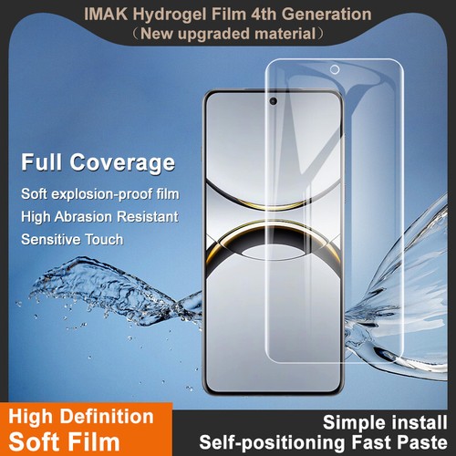 For OPPO Find X8 / Pro 5G IMAK HD Hydrogel Soft Full Coverage Screen Protector - Zdjęcie 5 z 20