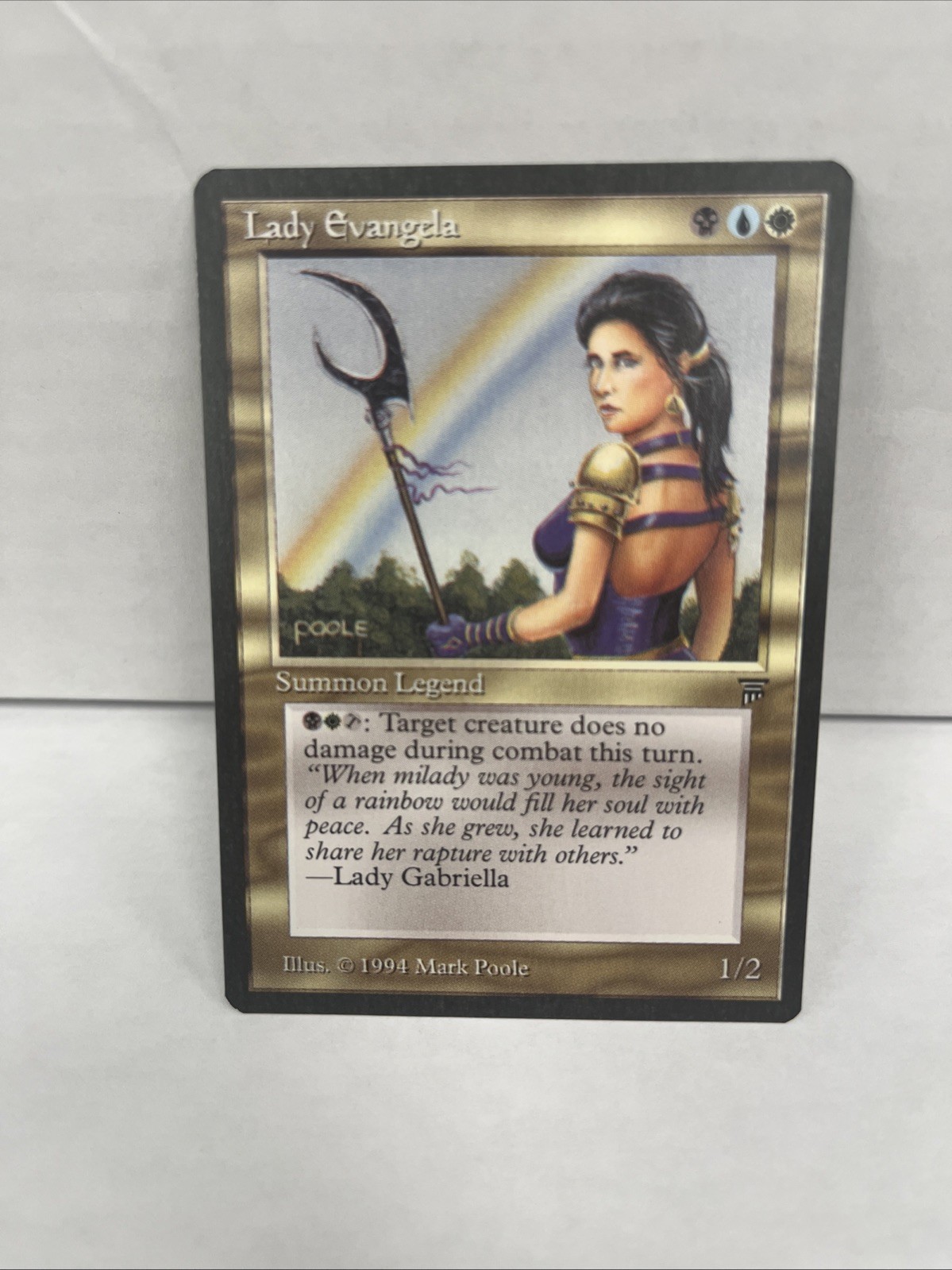 MTG Magic the Gathering Legends Lady Evangela NM