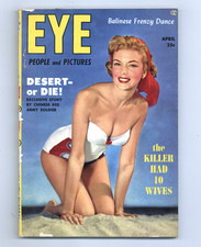 Eye Magazine 1st Series Vol. 3 #4 VG+ 4.5 1953