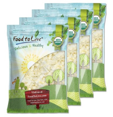 Organic Coconut Chips (Non-GMO, Raw, Desiccated, Unsweetened, Kosher, Bulk)