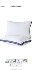 Meoflaw Pillows for Sleeping 2-Pack Luxury Hotel Pillows Queen