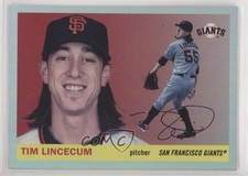 2020 Topps Archives 1955 Topps Silver Foil Tim Lincecum #35 4o6