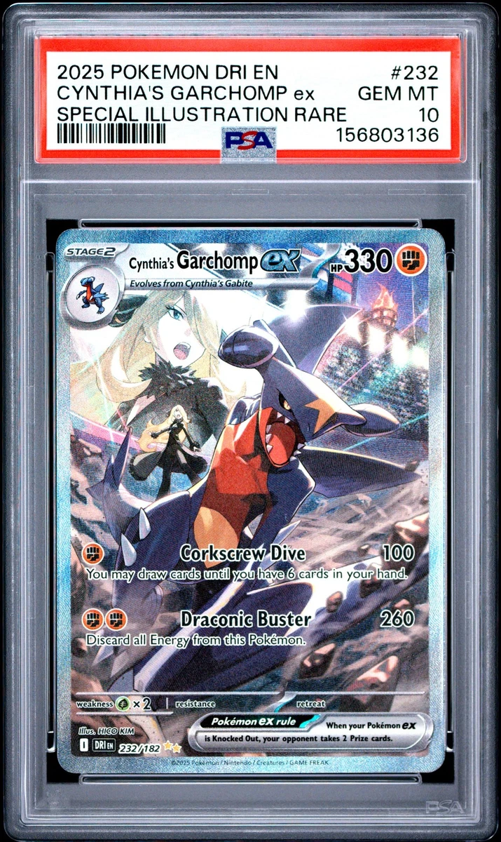 Cynthia's Garchomp Ex 232/182 Sv10: Destined Rivals for sale | eBay