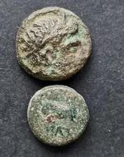 Ancient Greek coins. Lot of 2 coins