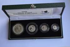 1998 Britannia Silver Proof 4 Coin Collection
