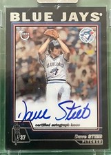 2004 Topps Chrome Retired Dave Stied Auto