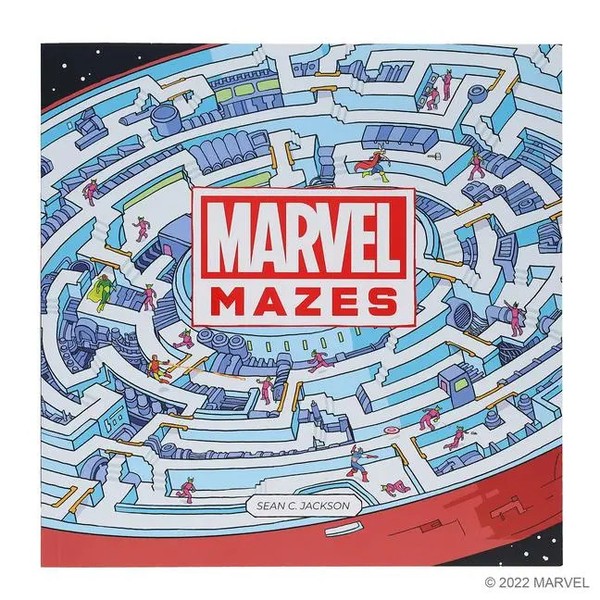 Marvel Mazes | Sean C. Jackson | Englisch | Taschenbuch | 64 S. | 2022-image