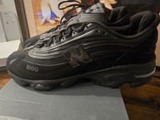 New Balance 1000 Triple Black M1000B Men's Sneakers Shoes Lifestyle Size 12 NEW