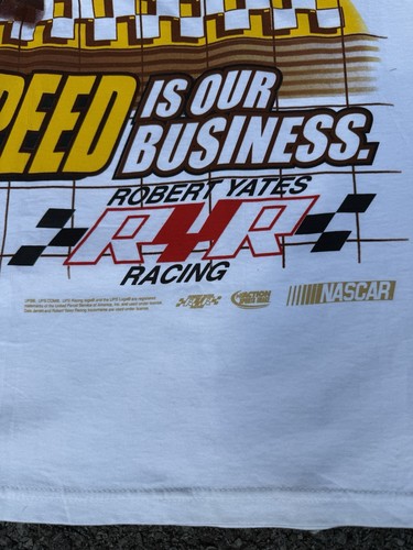 Vintage NASCAR Dale Jarrett AOP UPS Racing Shirt Men’s L - Picture 4 of 4
