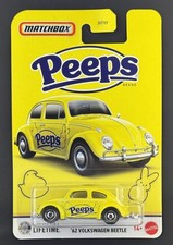 Matchbox 1962 VW Volkswagen Beetle Peeps Candy 1:64 Diecast New For Easter
