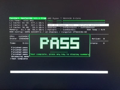 64GB DDR5 6000 listing on ebay