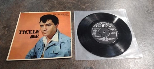 ELVIS PRESLEY - EP - TICKLE ME-  RCA VICTOR - UK - RCX-7173  - ROCK - 1965