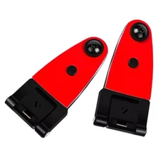 2Pcs Glass Rear Window Hinges 53248 103528 for Leer 100XL 100LE Truck Cap