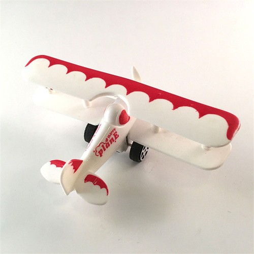 Mini Vintage Plastic Plane Model Aircraft Glider Biplane Airplane Model Kid-*- - Picture 9 of 12