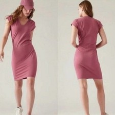 Athleta - Effortless Ruched Tee Dress Sz medium