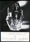 1961 Steuben Glass Sleeping Beauty crystal photo vintage print ad