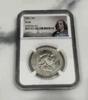 PF68 1962 Proof Franklin silver Half Dollar NGC Graded - White Coin Spot Free PR
