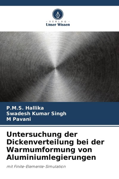 P. M. S. Hallika (U. A.) | Untersuchung Der Dickenverteilung Bei Der...-image
