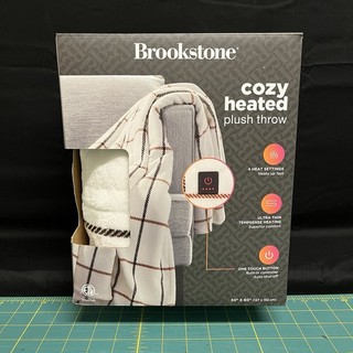 Brookstone Heated Throw