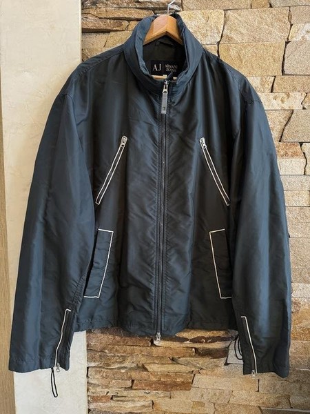 Men Armani Jeans Jacket Khaki 42 / XL / 50