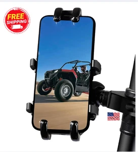 UTV Support de téléphone Aluminium en alliage de téléphone lourd pour UTV/SXS 360°....
