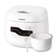 Joydeem Ceramic Rice Cooker FD20S-W, 4 Cups Uncooked Rice Cookers with Pure C...