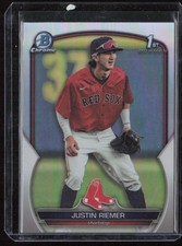 2023 Bowman Chrome #BDC-182 Justin Riemer Refractor