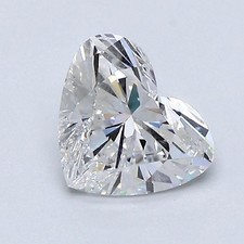 Natural Mined Diamond 1 CT Certificate GIA Heart Cut Loose F color SI2 clarity 3560.00 per carat