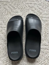 Victoria Secret Pink Platform Slide Sandel Size M   NEW
