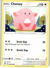 Chansey Common SWSH08: Fusion Strike 202/264 LP