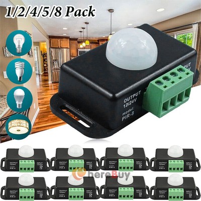 DC 12V-24V 8M Automatic Infrared Motion Sensor Detector Switch For LED light LOT