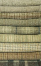 HAND DYED RUG HOOKING WOOL Mill-Dyed ~ "LIKE A ROLLING STONE" (9-pc. collection)