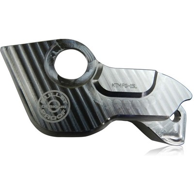 Bullet Proof Designs Fork Lug Guard - Silver, Left HUQ-LFG-15-SIL