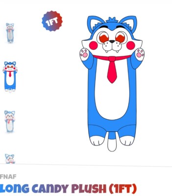 Youtooz * FNAF * Fanverse Long Candy * Candy  * 1ft Plush * NEW * In Hand