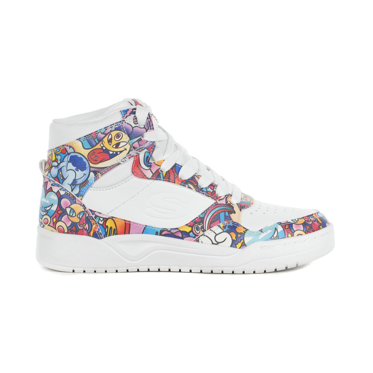Мужские кроссовки Skechers x Vexx Koopa Court - Vexx Volley High WhiteMulti 183 16690₽