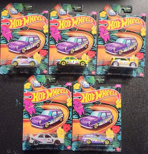 Hot Wheels Spring Series Complete Set Of 5 Cars 2024