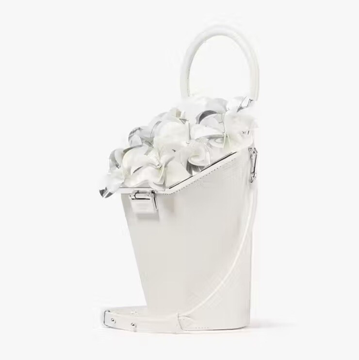 Kate Spade In Bloom Bouquet Embellished 3D Vase Top Handle NWT/NIP/NIB 🤍 image 5