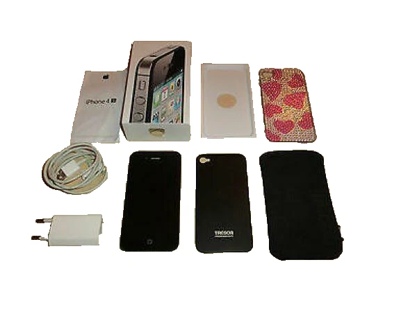 Apple iPhone 4S 32GB Schwarz, OVP, ohne Simlock, Unlocked, 1 Jahr Garantie - Bild 1 von 1