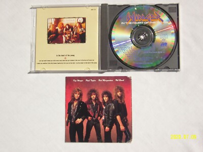 Winger - In The Heart Of The Young (CD, 1990) Japan Import ☆*NEAR