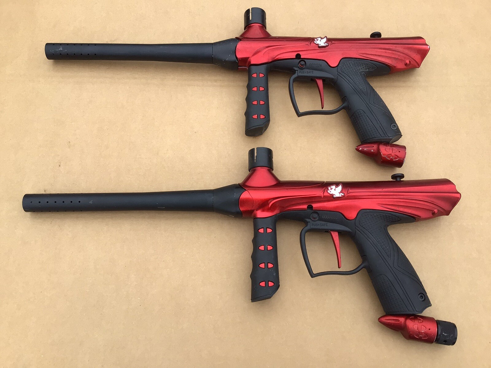 Tippmann Gryphon Paintball Gun Red, Lot Of Two Guns eBay