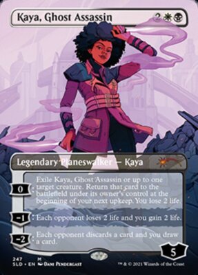 [1x] Kaya, Ghost Assassin (247) Near Mint, English Secret Lair MTG Magic