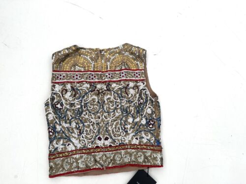 Dolce Gabbana Sequined and Jeweled Runway Byzantine Top size S. NWT - 第 2/13 張圖片