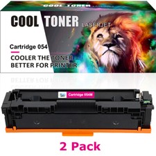 2PK CRG-054 Toner Cartridge for Canon 054 Magenta Imageclass MF644cdw LBP622cdw