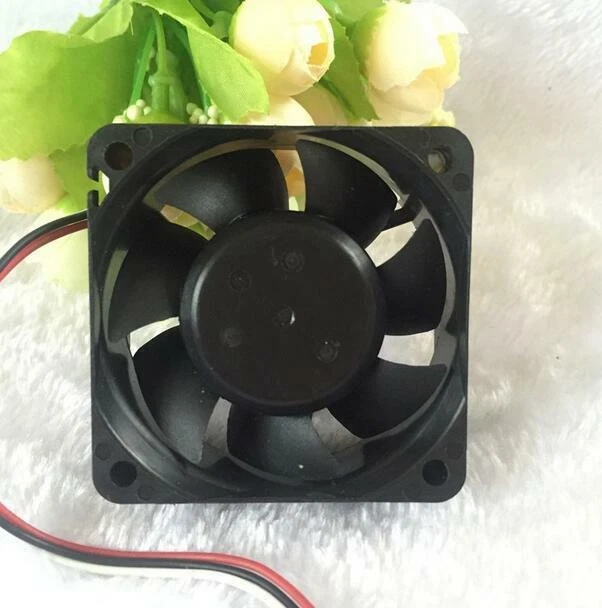 Nidec 6CM 6025 D06K-24TU DC 24V 0.1A 2-line For Printer / Inverter Cooling Fan - Image 2 of 2