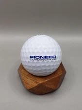 PIONEER Logo Golf Ball Vice Collectors Display Ball COMMUNICATIONS