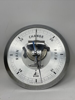 Vintage Pic American Airlines Advertising Barometer -Iron Made in Germany